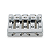 Ponte HiMass Para Contra Baixo Jazz Bass Precision Bass 4 Cordas Thida Cromada - Imagem 6