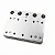 Ponte HiMass Para Contra Baixo Jazz Bass Precision Bass 4 Cordas Thida Cromada - Imagem 5