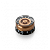Kit Com 02 Knob Speed Control Para Guitarra Les Paul Preto Com Miolo Dourado - Imagem 2