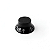Kit Com 04  Knob Botão Speed Control Para Guitarra Les Paul Preto - Imagem 3