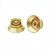 Kit Com 04 Knob Speed Control Top Hat Para Guitarra Les Paul Dourado - Imagem 3