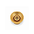 Knob Botão Tone e Volume Top Hat Reflector Para Guitarra Les Paul Sg Dourado - Imagem 3