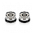 Kit Com 02 Knob Lampshade Thida Transparente Estilo PRS Compatível Com CTS 1/4" - Imagem 1