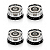 Kit Com 04 Knob Lampshade Thida Transparente Estilo PRS Compatível Com CTS 1/4" - Imagem 1