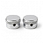 Kit Com 02 Knob Botão G Arrow Thida Cromado Para Guitarra Semiacústica 6mm - Imagem 1