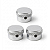 Kit Com 03 Knob Botão G Arrow Thida Cromado Para Guitarra Semiacústica 6mm - Imagem 1