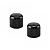 Kit Com 02 Knob De Pressão Thida Para Guitarra e Contra Baixo Preto - Imagem 1