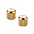 Kit Com 02 Knob De Pressão Thida Para Guitarra e Contra Baixo Dourado - Imagem 1