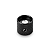 Kit 02 Knob Preto De Alumínio P/ Guitarra E Baixo Com Parafuso Padrão Imperial CTS 6,35mm - Imagem 3