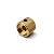 Kit 04 Knob Dourado De Alumínio P/ Guitarra E Baixo Com Parafuso Padrão Imperial CTS 6,35mm - Imagem 4