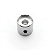 Kit 02 Knob Cromado De Alumínio P/ Guitarra E Baixo Com Parafuso Padrão Imperial CTS 6,35mm - Imagem 3