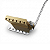 Ponte Tremolo Vintage 6 Parafusos Thida Big Block Para Guitarra Stratocaster - Imagem 7