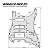Escudo Branco Para Guitarra Strato SSH 11 Furos 3 Camadas - Imagem 2