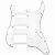 Escudo Branco Para Guitarra Strato SSH 11 Furos 3 Camadas - Imagem 1