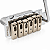 Ponte Wilkinson WOV10 Series Tremolo 2 Pivôs Estilo Strato (52,5 mm) - Imagem 1