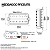 Captador Humbucker Guitarra Ponte Cerâmico 16K 52mm Coil Split Preto - Imagem 2