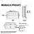 Captador Humbucker Para Guitarra Braço Cerâmico 7.2K 4 Fios Coil Split Zebra - Imagem 2