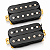 Kit 2 Captadores Humbucker Guitarra Braço Ponte Cerâmicos Coil Split Preto - Imagem 1
