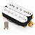Captador Humbucker Para Guitarra Braço Alnico V 7.2K Vintage 4 Fios Branco - Imagem 1