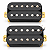 Par Captadores Humbucker Alnico V Braço Ponte 50mm 52mm Vintage Preto - Imagem 4