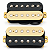 Kit 2 Captadores Humbucker Alnico V Para Guitarra Braço 7.2K Ponte 16K Zebra - Imagem 4