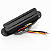 Captador Mini Rails para Guitarra Stratocaster Ceramico 13.6K 60mm Preto - Imagem 1