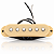 Captador Single Coil para Guitarra Stratocaster Braco Alnico V 6.0K 52mm Creme - Imagem 4