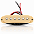 Captador Single Coil para Guitarra Stratocaster Meio Alnico V 6.0K RWRP 52mm Creme - Imagem 1