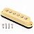 Captador Single Coil para Guitarra Stratocaster Meio Alnico V 6.0K RWRP 52mm Creme - Imagem 3
