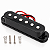 Captador Single Coil para Guitarra Stratocaster Meio Alnico V 6.0K RWRP 52mm Preto - Imagem 3