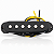 Captador Single Coil para Guitarra Stratocaster Ponte Alnico V 6.4K 52mm Preto - Imagem 4