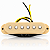 Captador Single Coil para Guitarra Stratocaster Ponte Alnico V 6.4K 52mm Creme - Imagem 4