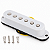 Captador Single Coil para Guitarra Stratocaster Ponte Alnico V 6.4K 52mm Branco - Imagem 3