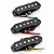 Set Captador Single Coil Guitarra Strato Ponte Meio Braço Alnico V 6.4K 52mm Preto - Imagem 4