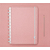 Caderno Inteligente Original Grande Rosé Pastel 80fls. 28cm x 21,5cm - Imagem 4