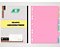 Fichário Rosa ACP Sweet Rosa Com Zíper e 4 Argolas + Estojo – 96 Folhas - Imagem 3