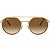 Óculos de Sol Ray-Ban 0RB3765 001/5153 Metal Dourado - Imagem 2
