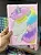 Caderno Capa Em Pelúcia Unicornio Kawaii Premium 96 - Imagem 1