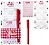 Kit Bloco de anotações GOSTOSURAS - KIT 3 PEÇAS - FOFY - Imagem 1
