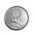 Moeda Comemorativa de 25 Cents - Quinquagésimo Aniversário da Rainha Elizabeth II - Imagem 2