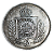 Moeda de 1000 Réis - Ano 1853 - Império do Brasil - Imagem 2