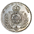 Moeda de 1000 Réis ano 1859 - Império do Brasil - Imagem 2