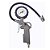 CALIBRADOR E INFLADOR ANALOGICO PORTATIL BICO E PRESILHA 220 LBS BREMEN 5017 - Imagem 1