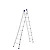 ESCADA EXTENSIVA ALUMINIO 3 EM 1 - 2X8 MOR 005204 - Imagem 1