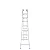 ESCADA EXTENSIVA ALUMINIO 3 EM 1 - 2X8 MOR 005204 - Imagem 4