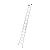 ESCADA EXTENSIVA ALUMINIO 3 EM 1 - 2X8 MOR 005204 - Imagem 2