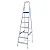 CAVALETE DE ALUMINIO 7 DEGRAUS - USO DOMESTICO MOR 5105 - Imagem 1