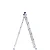 ESCADA EXTENSIVA ALUMINIO 3 EM 1 - 2X6 MOR 005202 - Imagem 4