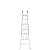 ESCADA EXTENSIVA ALUMINIO 3 EM 1 - 2X7 MOR 005203 - Imagem 3