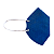RESPIRADOR ECOAR - PFF2 - SEM VALVULA - AZUL - C.A. 38811 PLASTCOR 700.01261 - Imagem 1